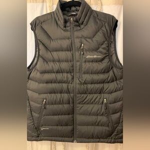 Eddie Bauer Stormdown 800 Packable Black Men's Vest Size M